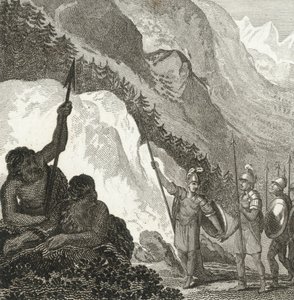 Hannibal au pied des Alpes