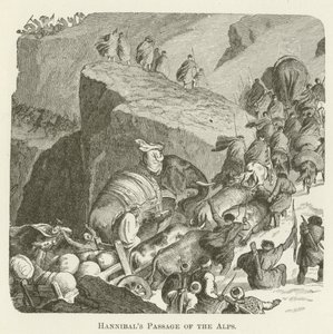 Le passage des Alpes par Hannibal