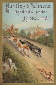 Course de lièvres (chromolitho)