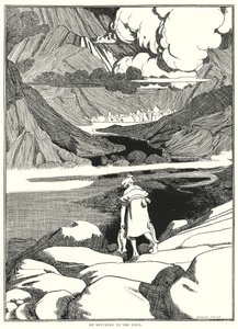 Il est retourné en ville (gravure) - English School