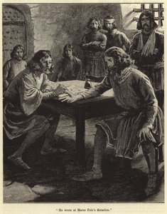Il écrivait sous la dictée de Marco Polo