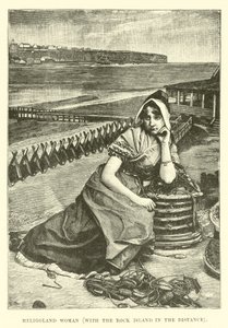 Femme de Heligoland, avec l