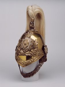 Casque, vers 1855