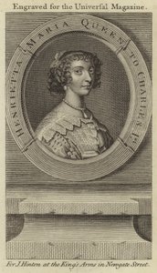 Henriette Marie, Reine de Charles I - English School