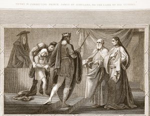 Henri IV confiant le prince James d
