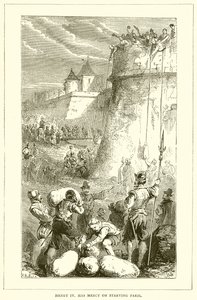 Henri IV fait grâce à Paris affamé