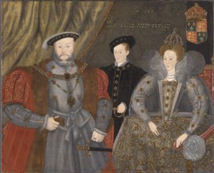 Henri VIII, Élisabeth Ire et Édouard VI