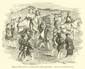 Henri VIII au Champ du Drap d