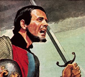 Henri V au siège de Harfleur en France
