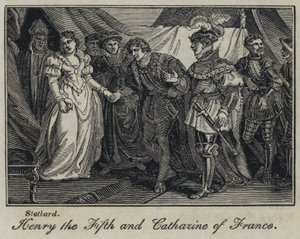 Henri V et Catherine de France - English School