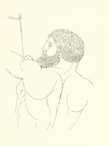 Hercule, plein de dignité, de force et de valeur, détruisant calmement les Stymphalides - English School
