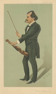 Herr Eduard Strauss, 29 août 1895, caricature de Vanity Fair