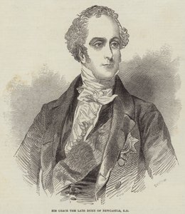 Sa Grâce feu le duc de Newcastle, KG (gravure)