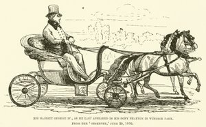 Sa Majesté George IV, tel qu