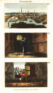 Vues historiques du Danemark - English School