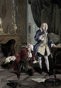 Hénault et Voltaire - English School