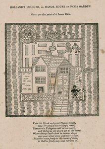 Hollands Leaguer ou Manor House de Paris Garden, Londres
