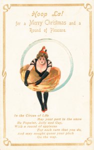 Hoop La, Carte de Noël - English School
