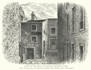 Maison des Abbés de Melrose, Strichen