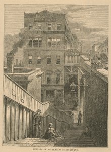 Maisons sur Waterloo Road, 1876 - English School