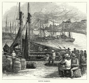 Port de Howth (gravure)