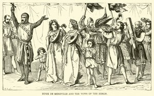 Hugh de Moreville et les Vœux du Héron - English School