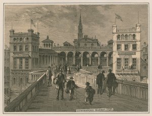 Marché de Hungerford, Londres - English School