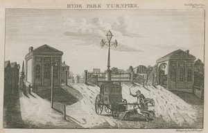 Hyde Park Turnpike, Hyde Park Corner, Londres