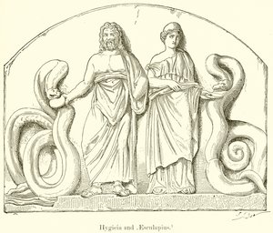 Hygie et Esculape
