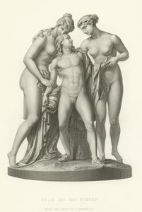 Hylas et les nymphes - English School
