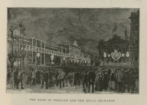 Illuminations et décorations dans la City de Londres