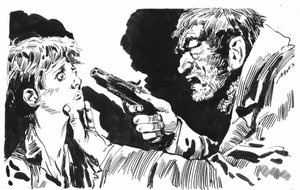 Illustration pour Oliver Twist de Charles Dickens
