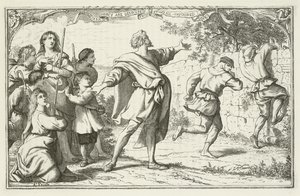 Illustration pour Le Voyage du Pèlerin de John Bunyan - English School