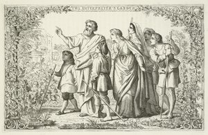 Illustration pour Le Voyage du Pèlerin de John Bunyan