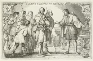 Illustration pour Le Voyage du Pèlerin de John Bunyan