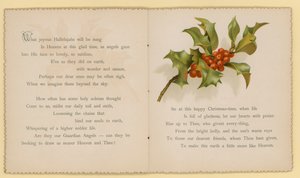 Illustration pour Tidings Of Joy par Dora Ross (lithographie en couleur) - English School