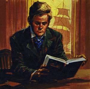 En Angleterre, Conrad a commencé à apprendre l