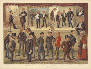 Dans Vanity Fair (lithographie couleur)