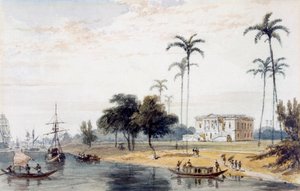 Dans la Maison du Jardin, Calcutta - English School