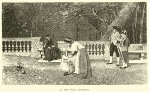 Dans la Villa Borghèse
