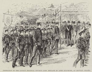 Inspection de la Brigade des Garçons de l
