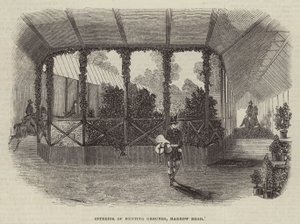 Intérieur des Terrains de Chasse, Harrow Road - English School