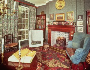 Intérieur du n°8 Hammersmith Terrace, construit vers 1735