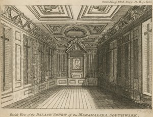 Intérieur de la cour du palais de la prison de Marshalsea - English School