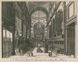 Intérieur de la cathédrale Saint-Paul - English School
