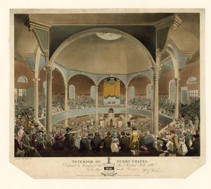 Intérieur de la chapelle de Surry - English School