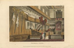 Intérieur de la chapelle de Whitehall