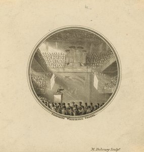 Intérieur de la chapelle de Whitehall - English School