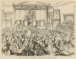 Intérieur de la Cour du Banc de la Reine