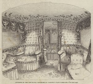 Intérieur du nouveau wagon d